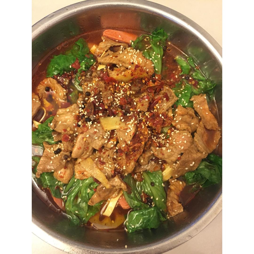 水煮肉片（吃不够的下饭菜）