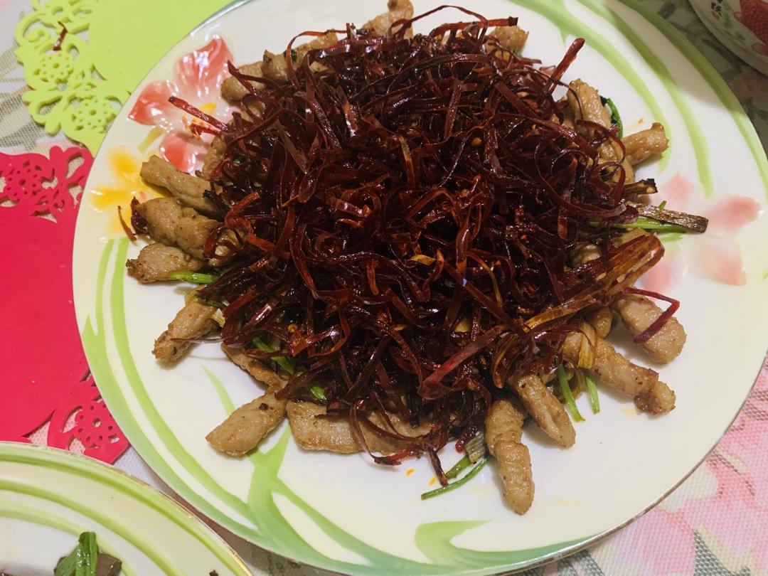 香辣肉丝