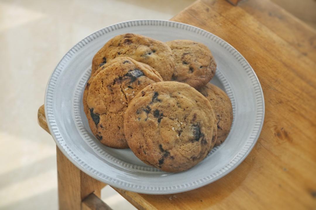 香草海盐巧克力大曲奇