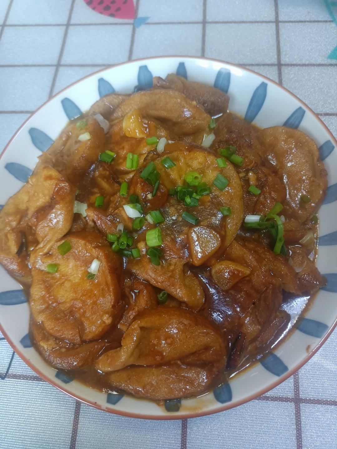 能下八碗饭的红烧素鸡