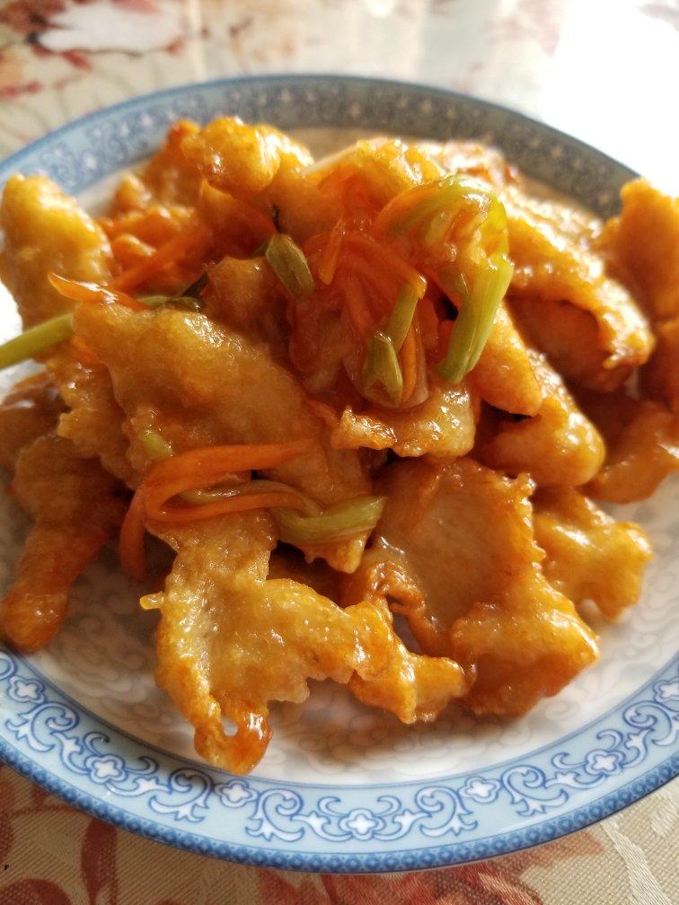 璇柒柒做的锅包肉