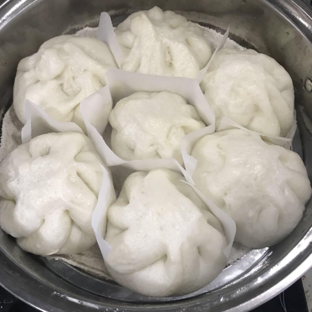 猪肉包子（附视频。一次性发酵。）