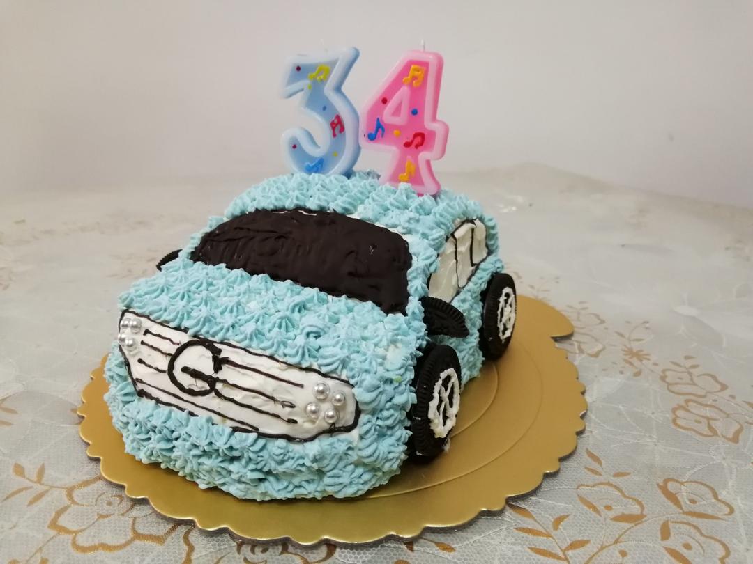 汽车总动员—奥利奥汽车蛋糕