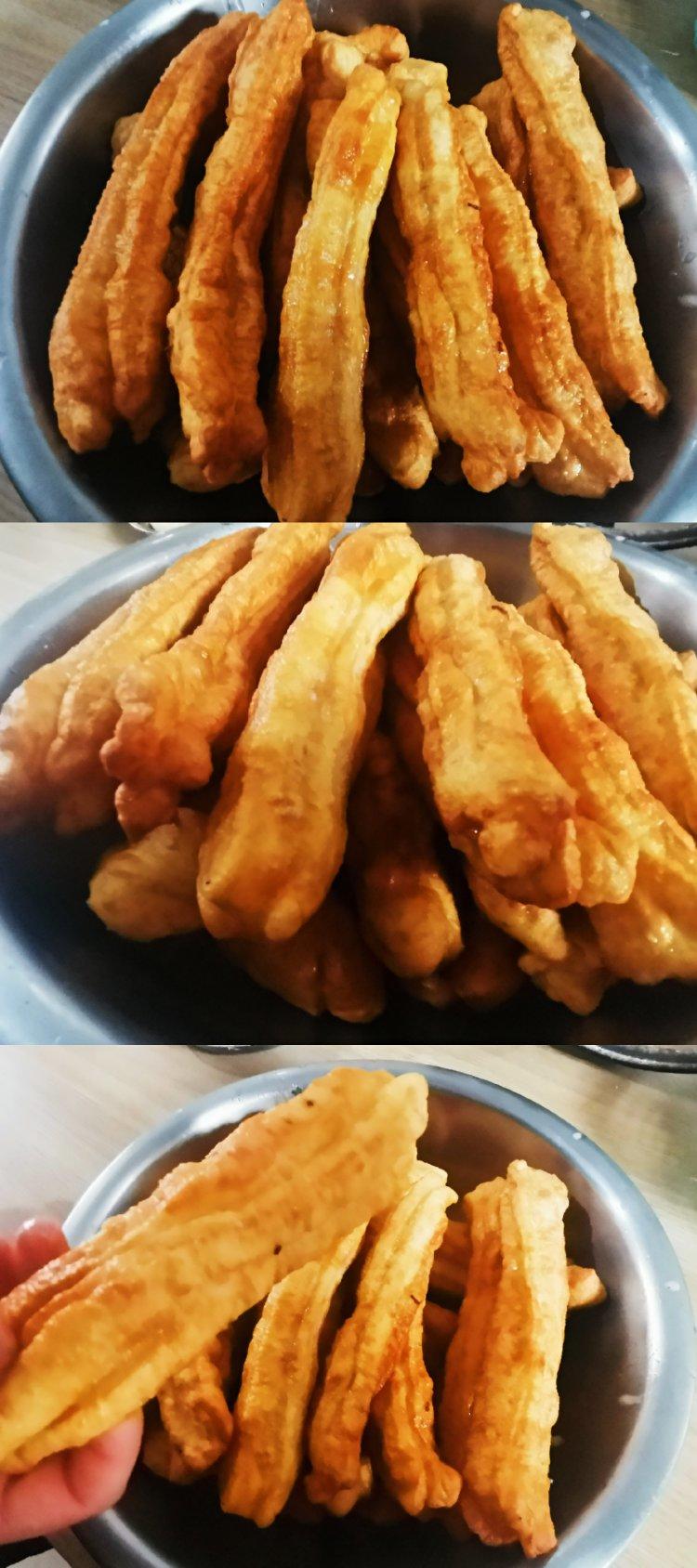 快手早餐～自制油条（酵母版，不含泡打粉、膨松剂）
