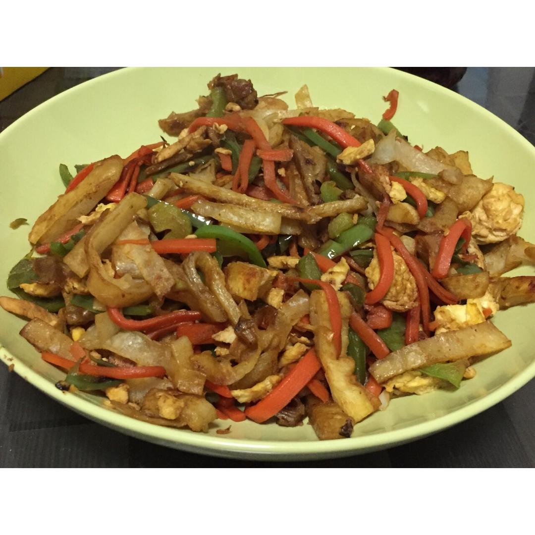 素炒饼