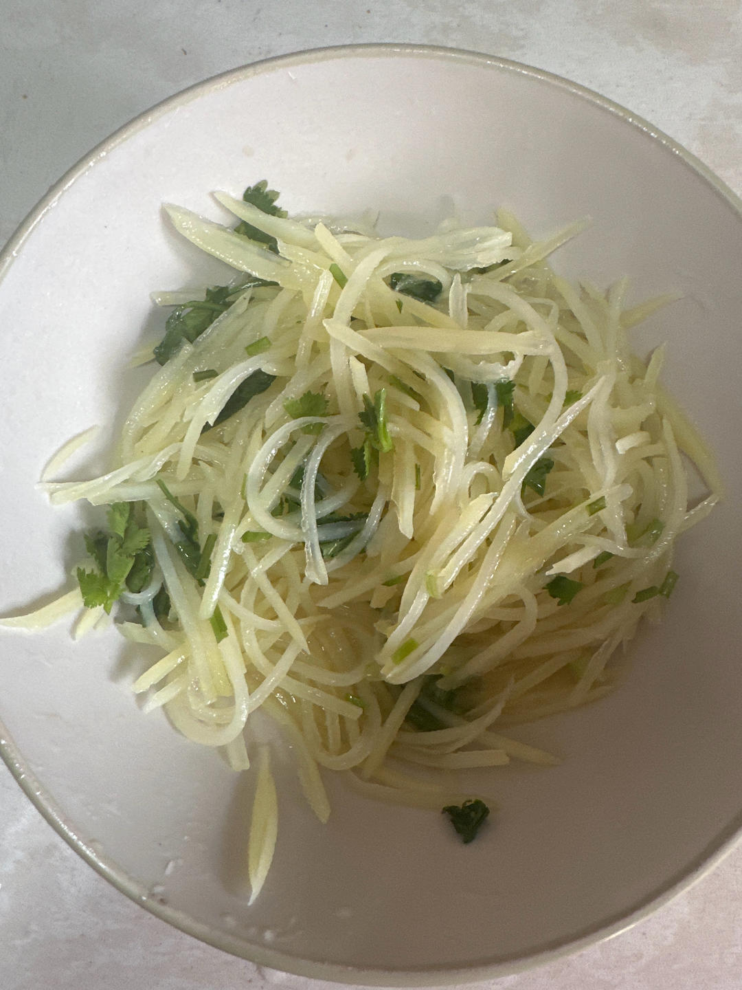凉拌土豆丝
