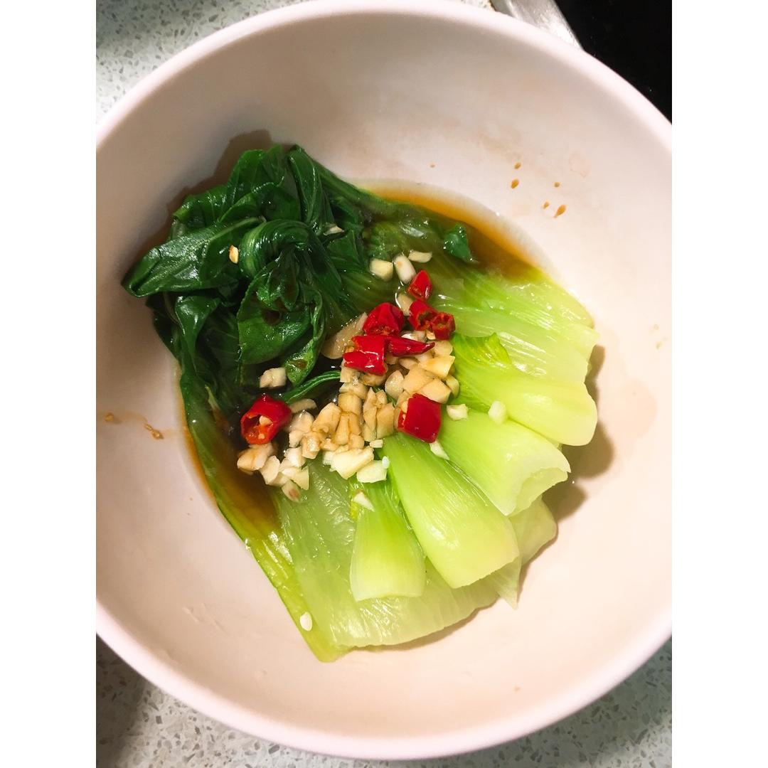 白灼油菜