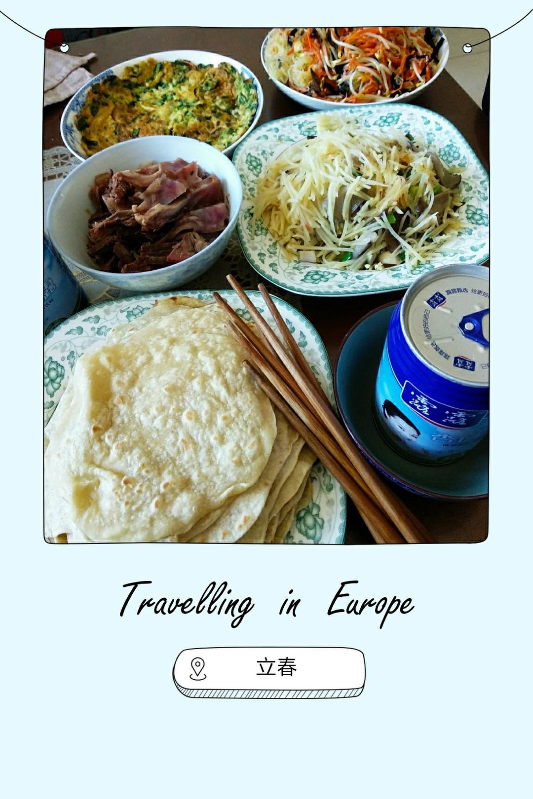 春饼的做法（北方习俗吃的摊春饼）