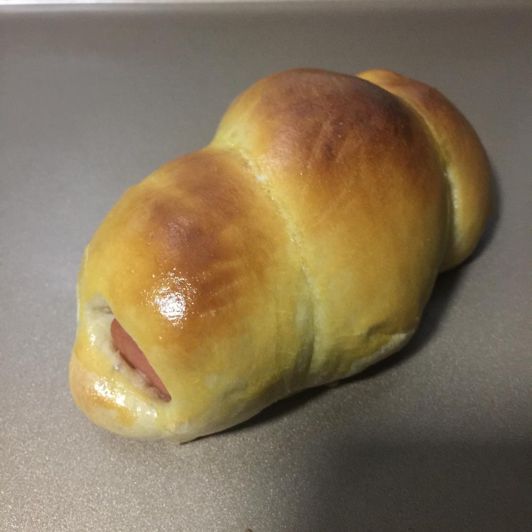 火腿面包卷