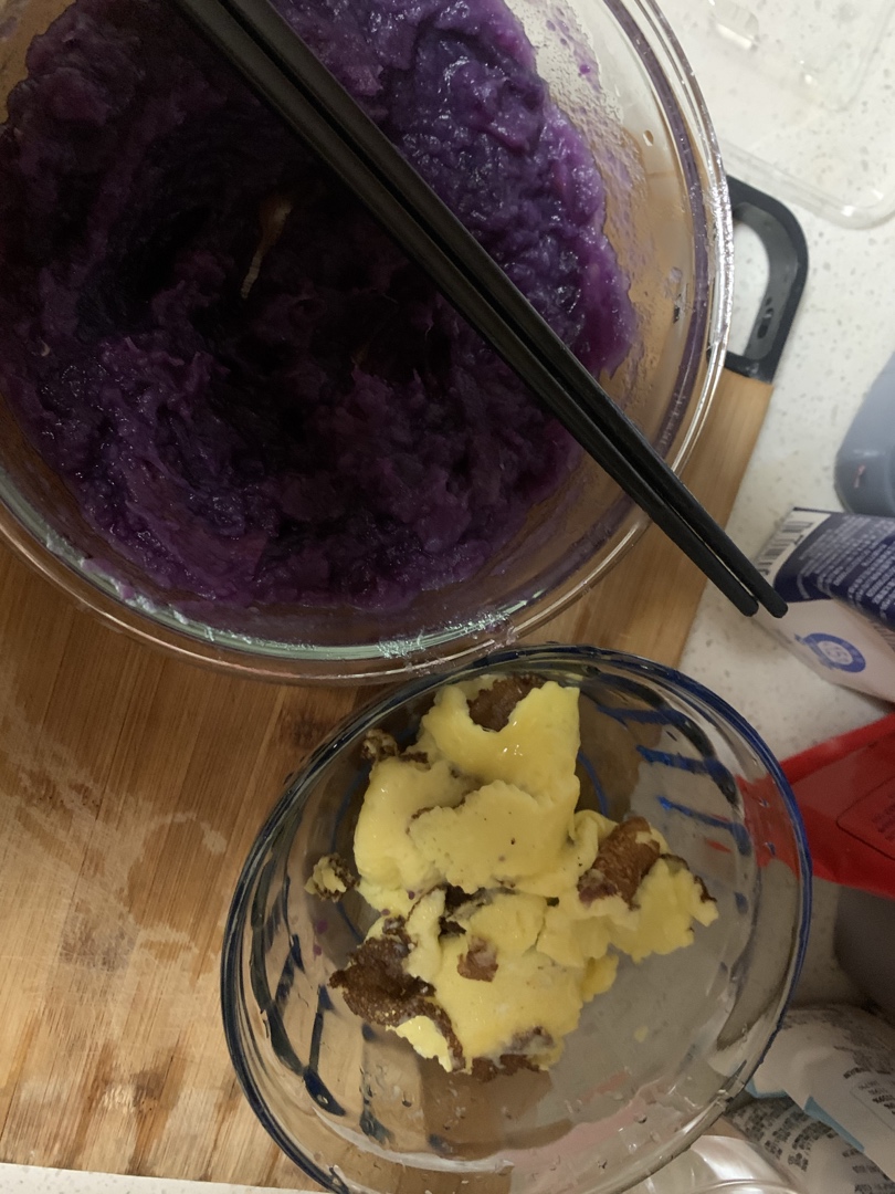 减肥必备❗紫薯鸡蛋卷