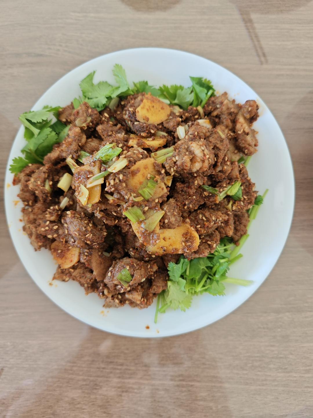 吃不到膻味的比烧烤更好吃的孜然羊肉🐏