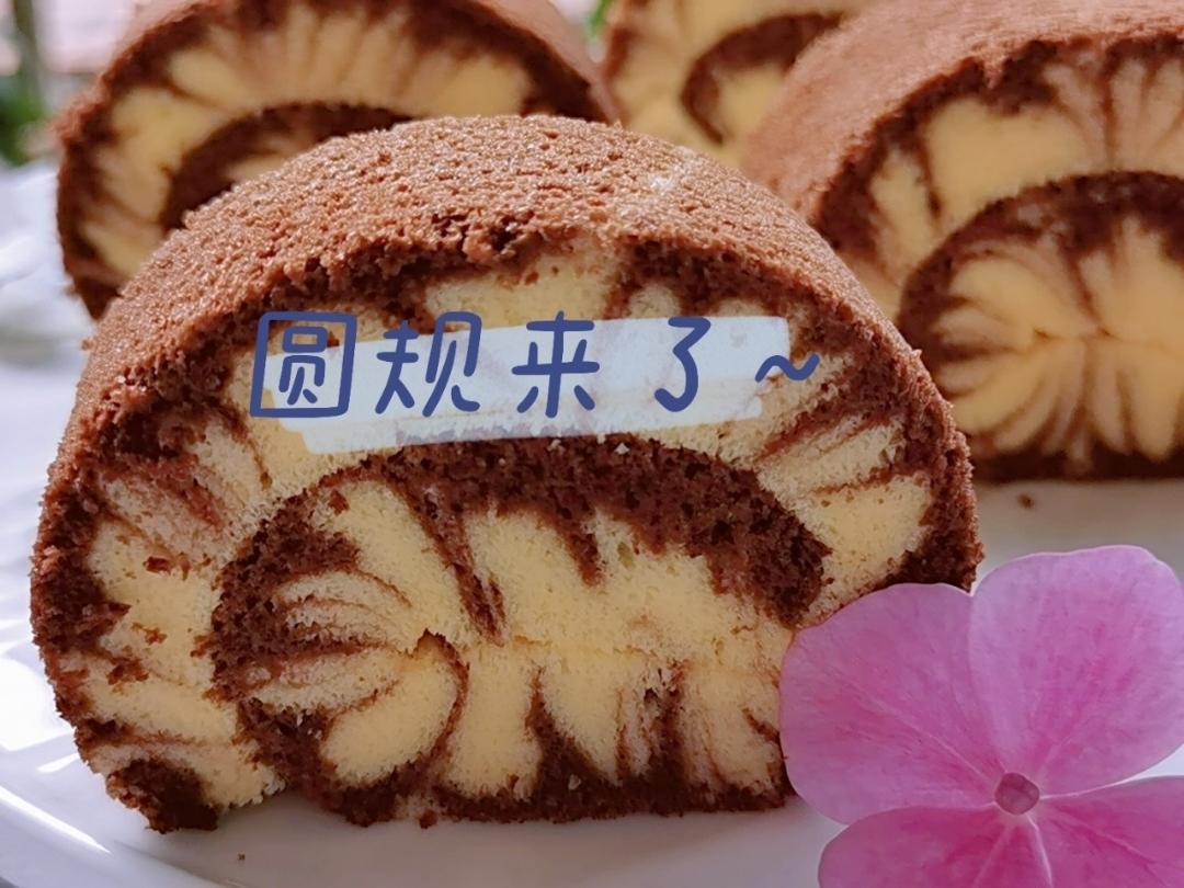 可可旋风蛋糕卷（视频）