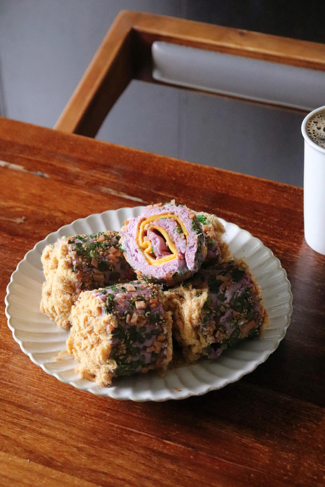 肉松面包卷