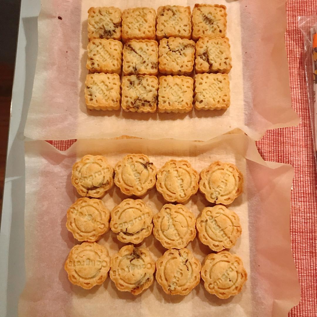 北方传统老式月饼（不加转化糖浆版本）