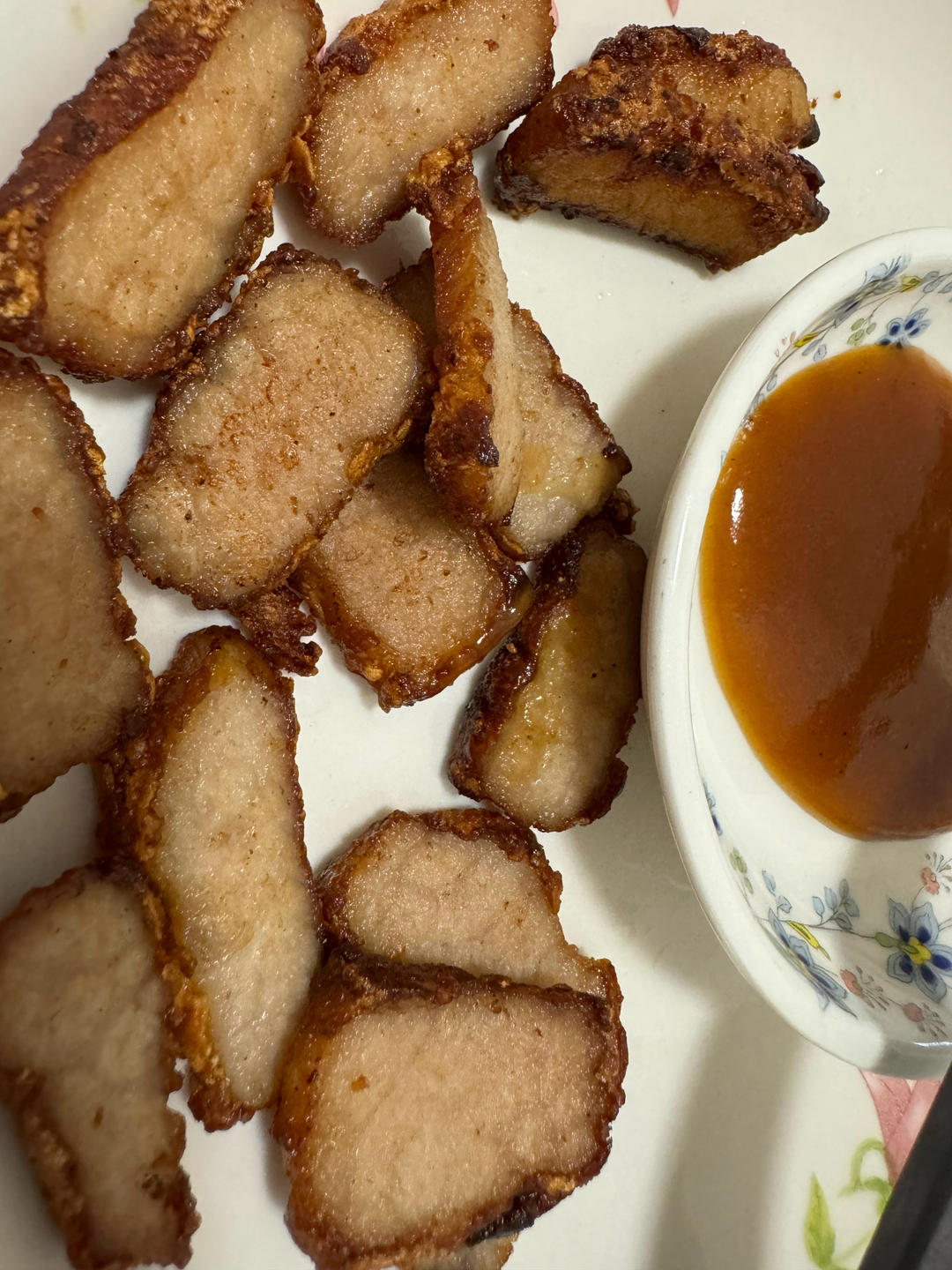 脆爽猪颈肉（不用烤炉版）