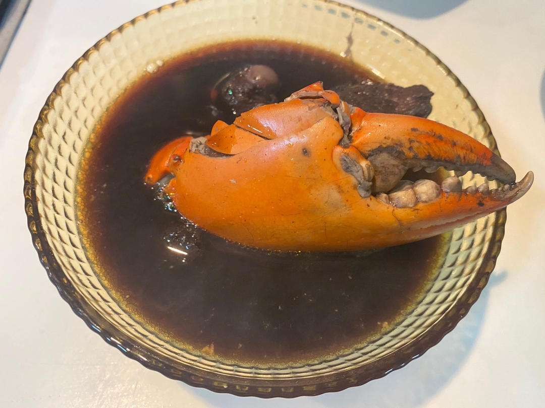 熟地蟹汤
