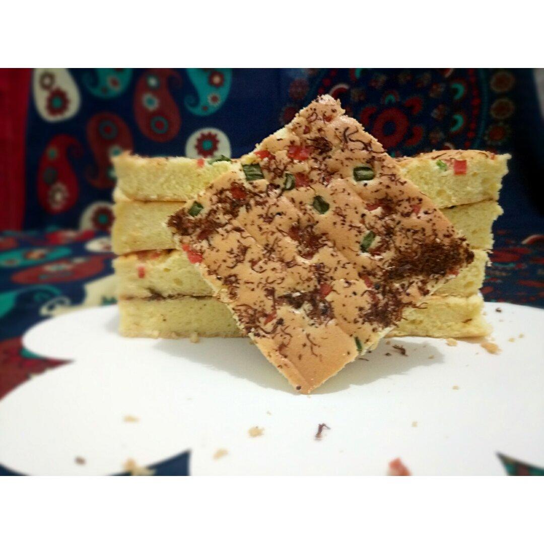 香葱肉松蛋糕