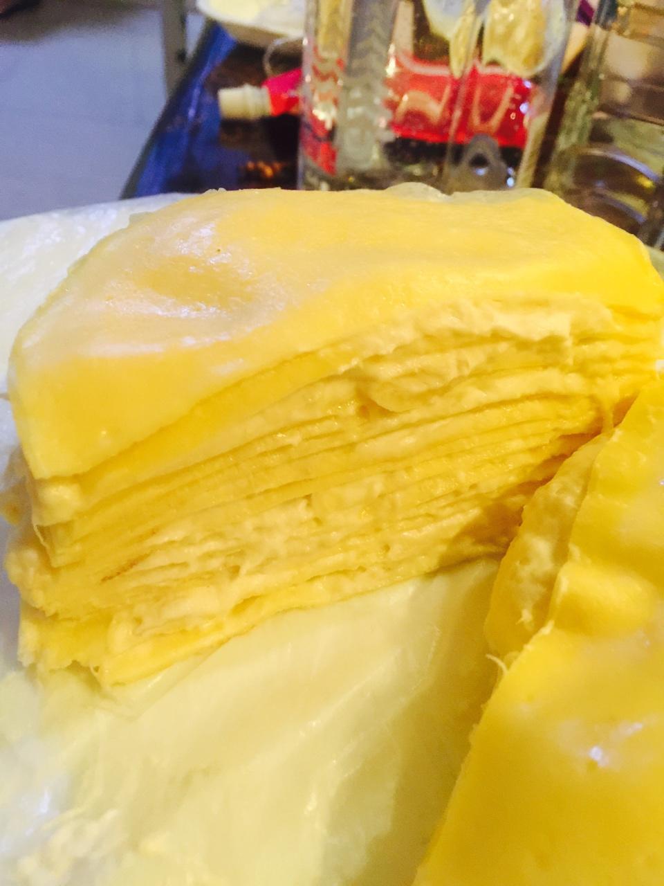 榴莲千层（超软糯蛋皮配方٩( ᐛ )و