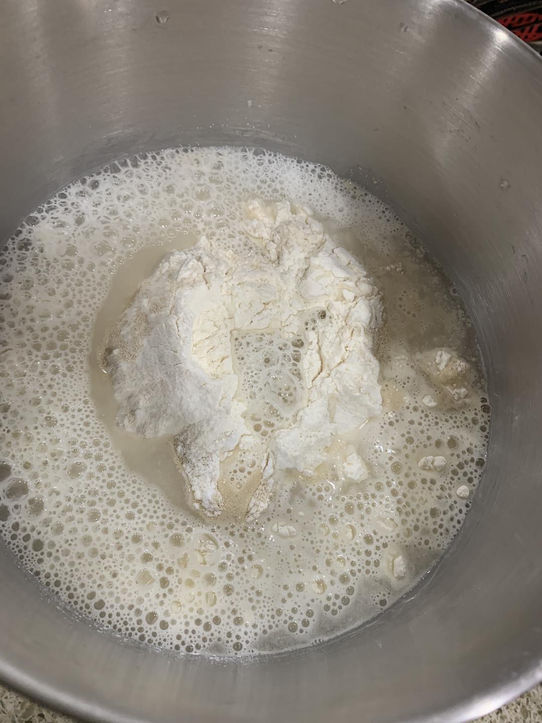 纯奶手撕吐司的做法 步骤1