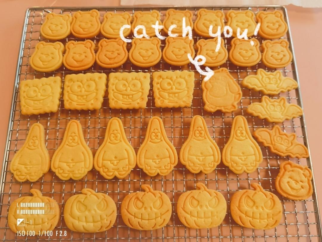 卡通黄油饼干