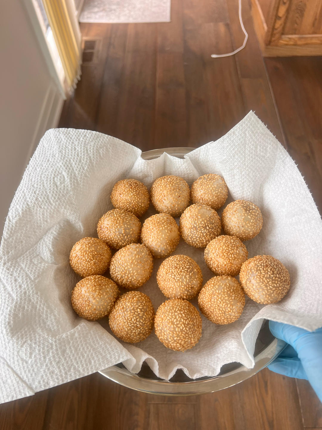 豆沙麻团（广式煎堆）