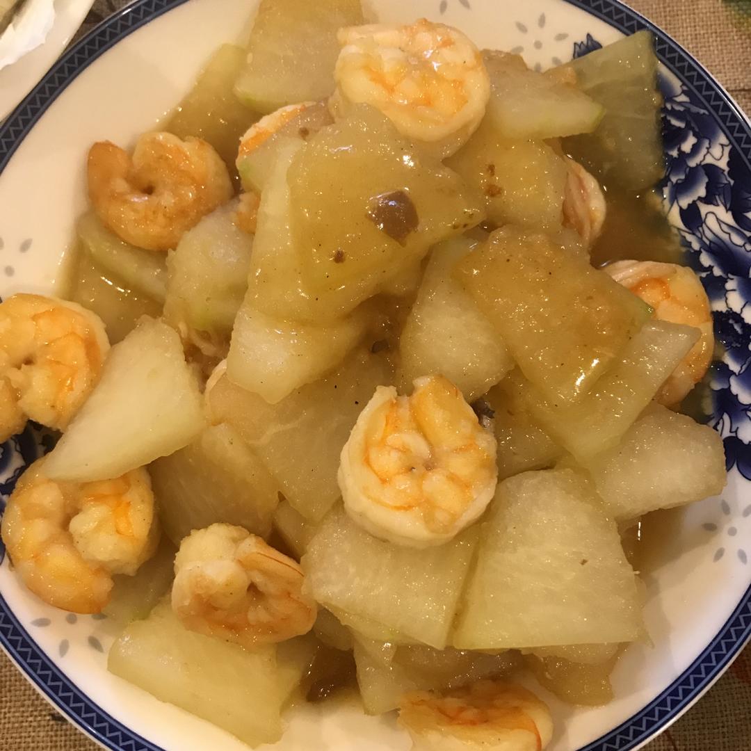 虾仁烧冬瓜「低脂又下饭」