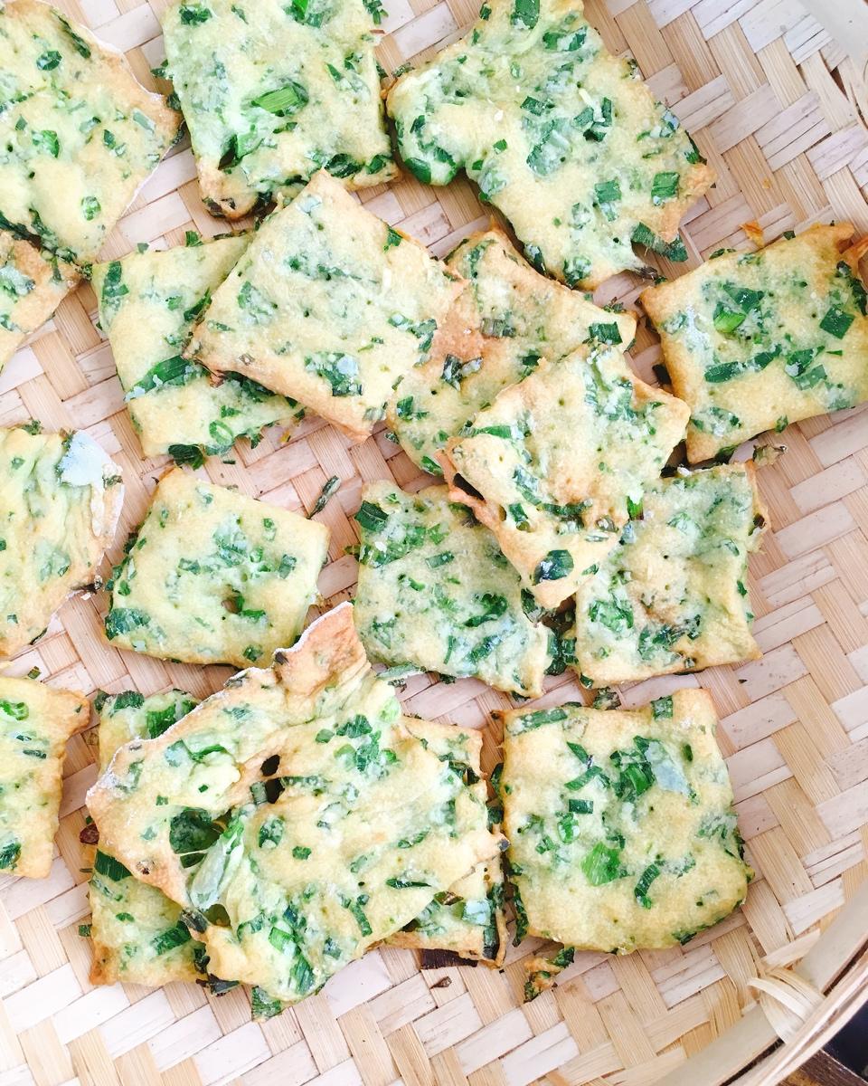 无糖香葱苏打咸饼干