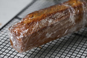 海盐焦糖磅蛋糕——松下厨师机HKM200的做法 步骤13