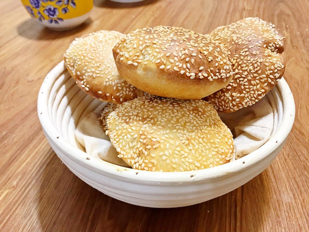 下厨房的小学徒做的中式糕点-糖鼓烧饼