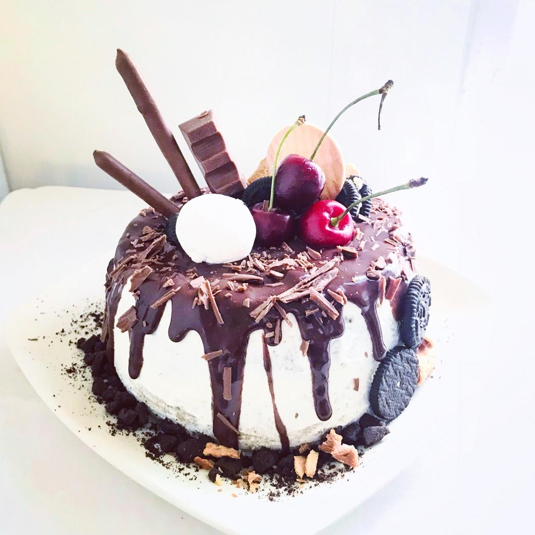 蛋糕淋面之一：甘那许淋面（详细解答淋面太稠的问题）