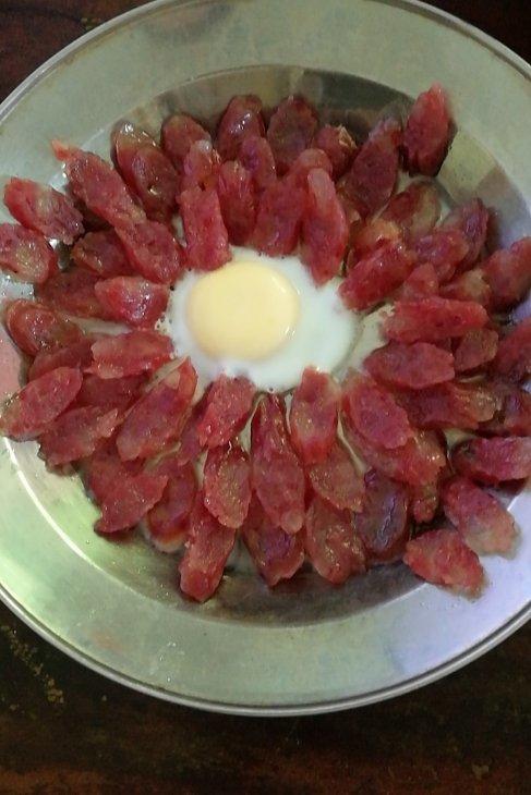 香肠蒸蛋