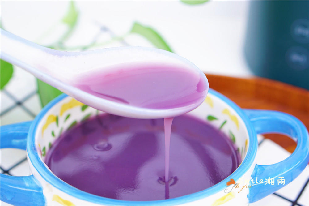 养生紫薯银耳羹的做法