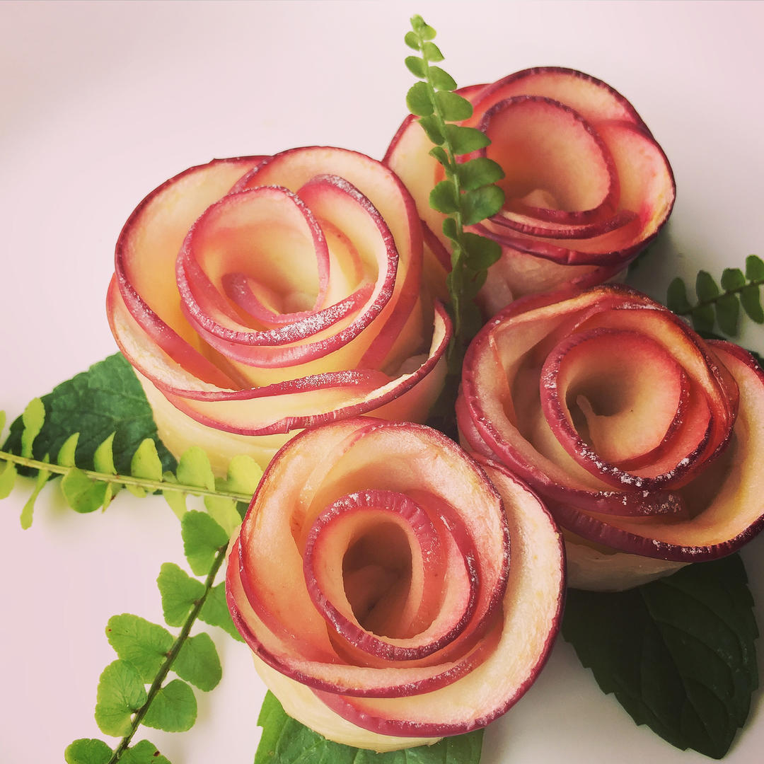 玫瑰花苹果派