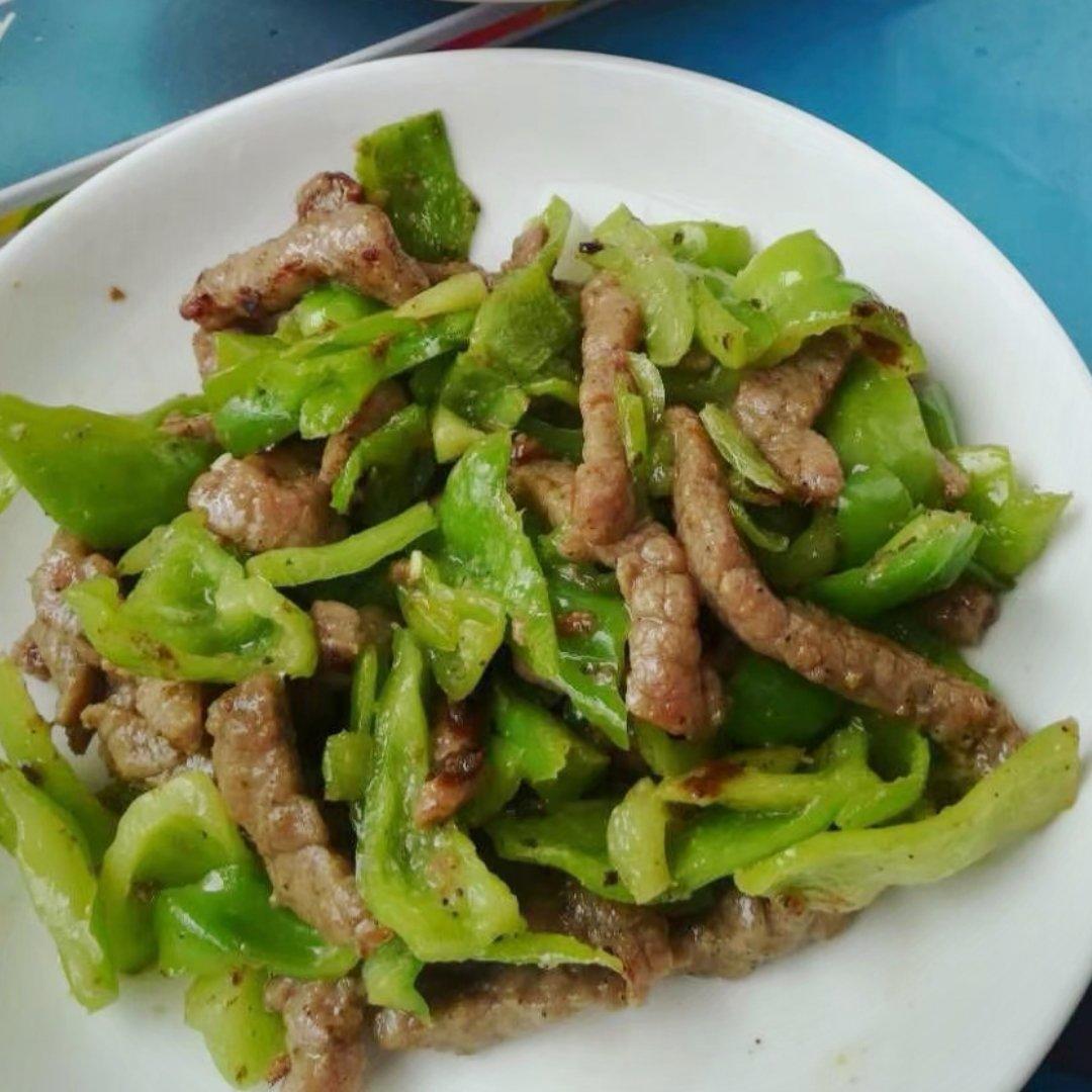 青椒炒牛柳