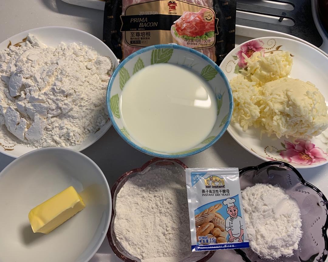 纯奶手撕吐司的做法 步骤1