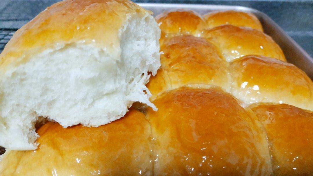 淡奶油面包   （口感超柔软，不会揉面发酵的进，小白食谱）