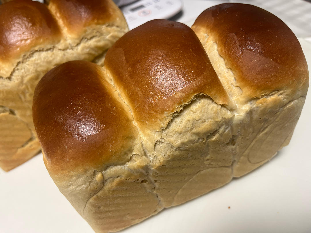 100%无糖无油全麦吐司！