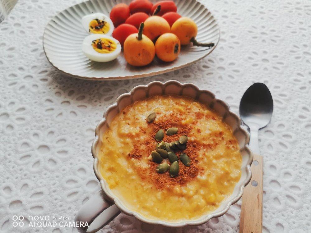 南瓜钢切燕麦粥 | 健康·三餐<好好吃饭12>