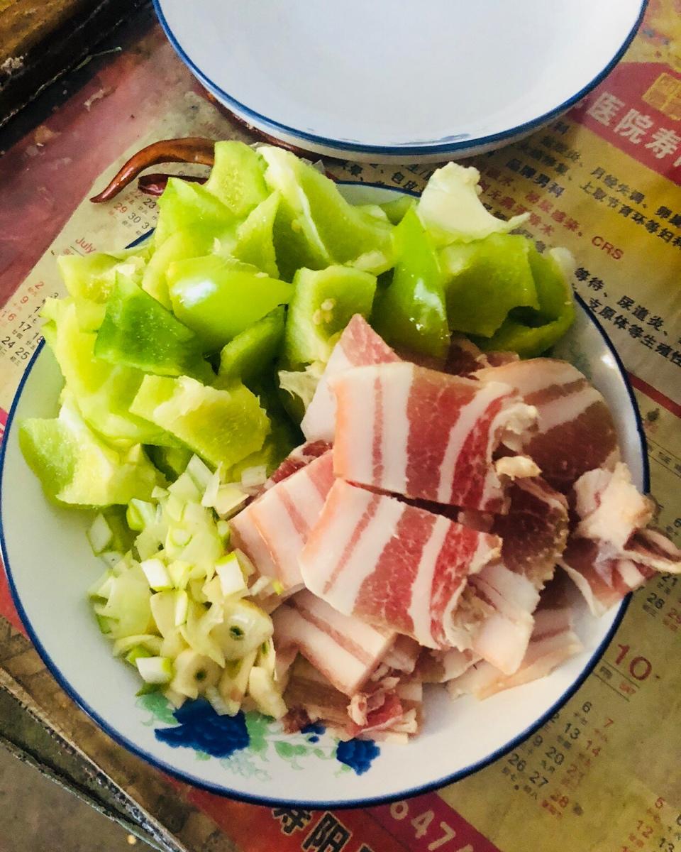 青椒炒肉