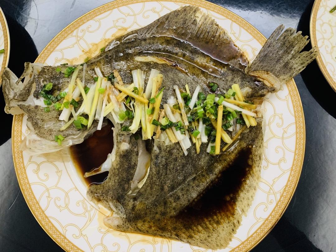 清蒸多宝鱼