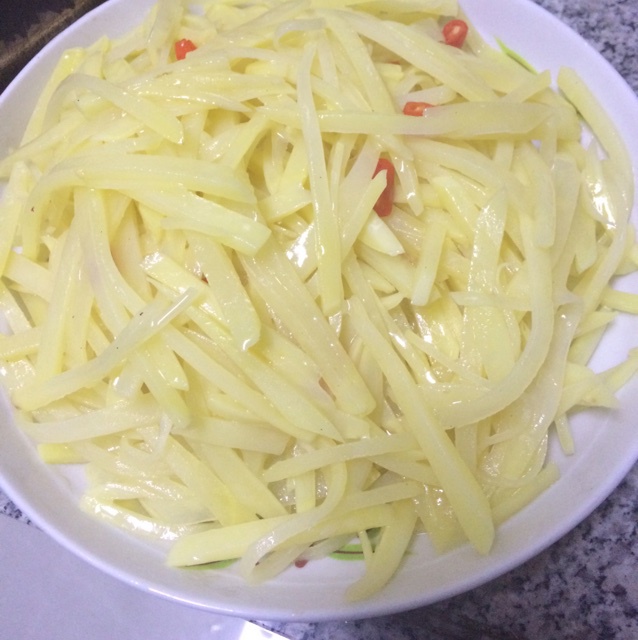 醋溜土豆丝