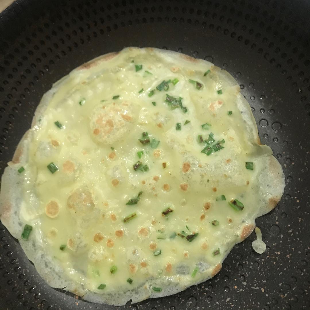 鸡蛋软饼（薄而不破和卖的味道一样细腻好吃！）