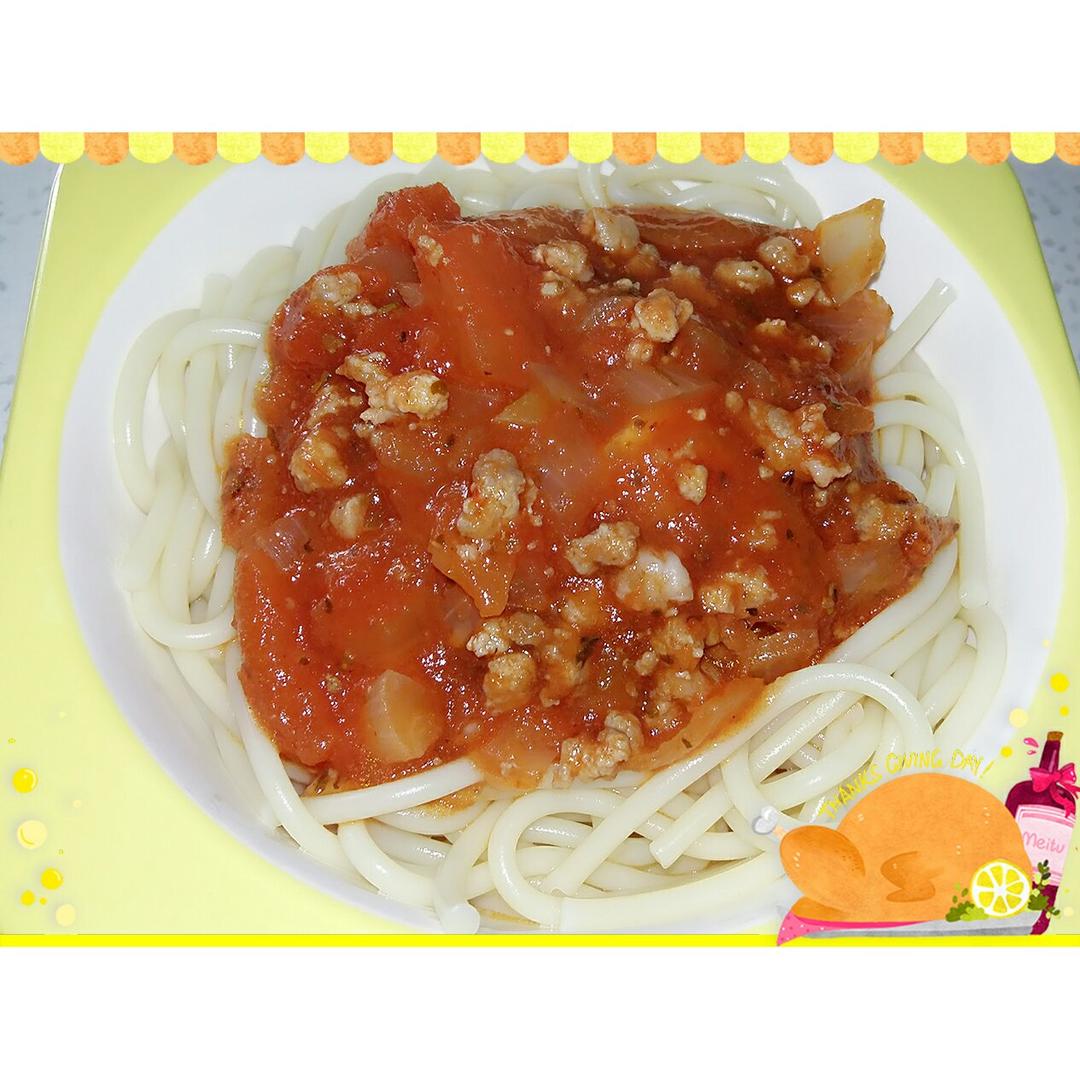 番茄意大利面（简易版）