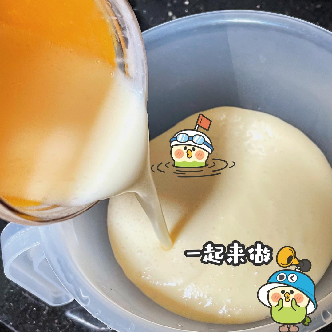 纯奶手撕吐司的做法 步骤1