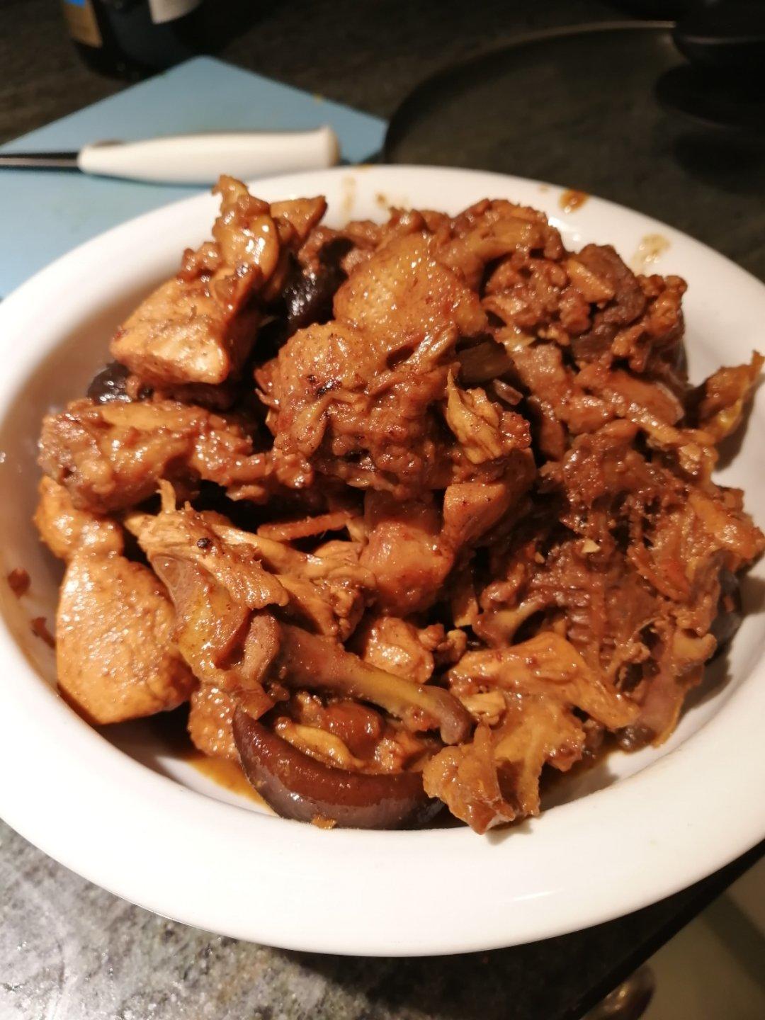 香菇烧鸡