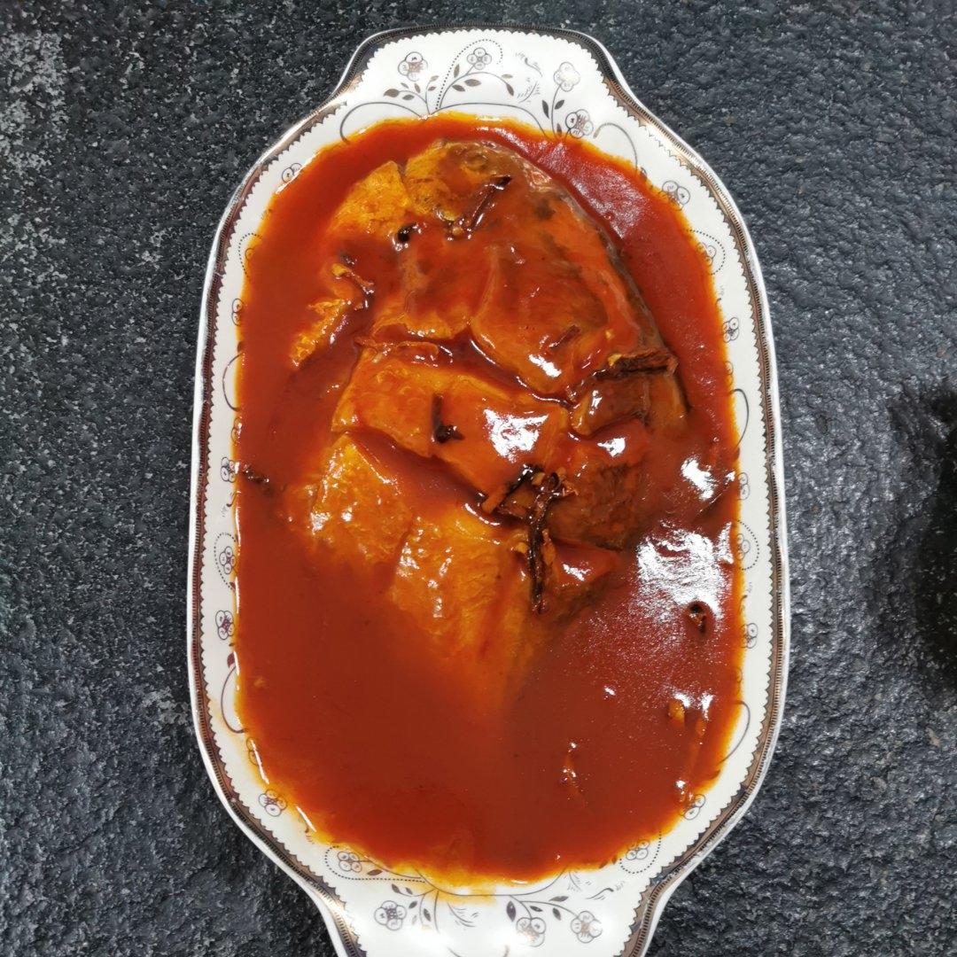 茄汁银鲳鱼