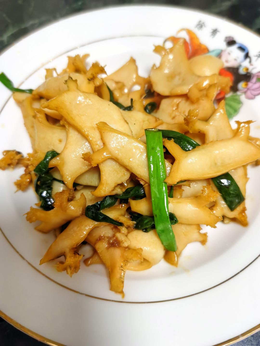 葱油鲍鱼片