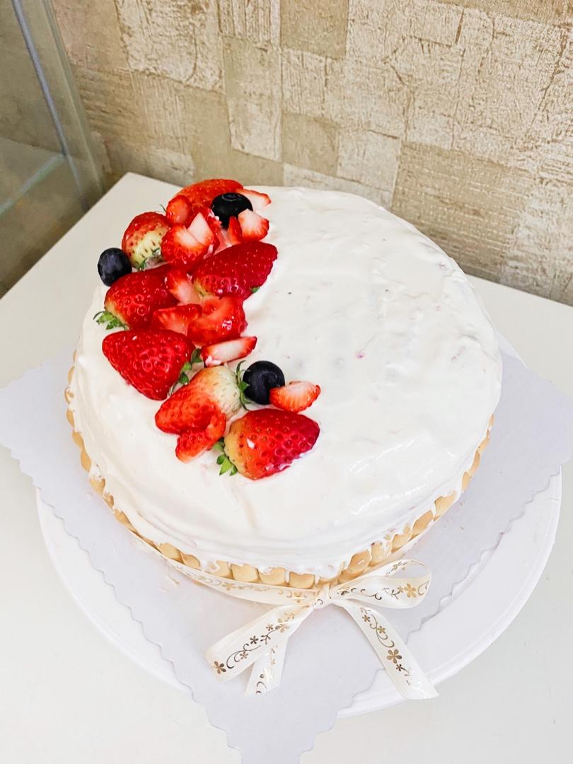 草莓蛋糕（自制草莓酱）