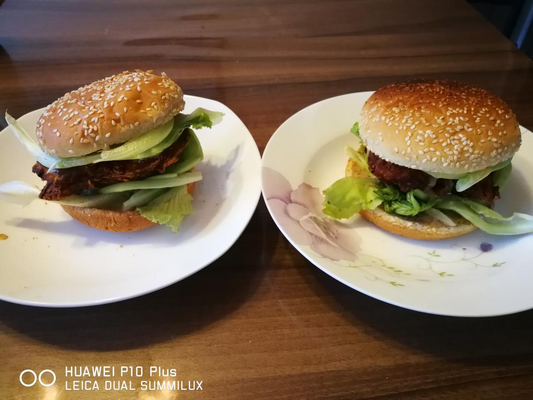 炸鸡汉堡包