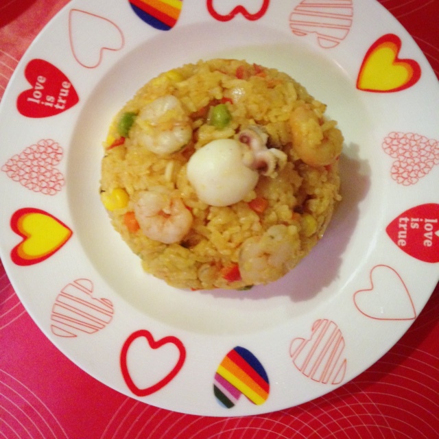 咖喱海鲜饭
